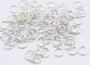 925 Sterling Silver Open Jump Rings - 5mm x 0.8mm 20ga - 10gms approx 144 rings
