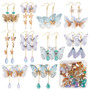 DIY Bead Earring Kit - 10 pairs Butterfly