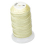 Thread, Purely Silk™, light green, size E. Sold per 200-yard spool.