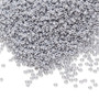 15-443 - 15/0 - Miyuki - Opaque Luster Matte Grey - 35gms Glass Round Seed Beads