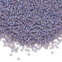 15-157FR - 15/0 - Miyuki - Translucent Matte Rainbow Light Amethyst - 35gms Glass Round Seed Beads