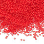 15-407 - 15/0 - Miyuki - Opaque Vermillion Red - 8.2gms Vial Glass Round Seed Beads