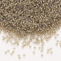 15-3540 - 15/0 - Miyuki - Translucent Moth lined Luster Clear - 8.2gms Vial Glass Round Seed Beads