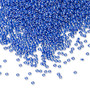 15-432 - 15/0 - Miyuki - Opaque Luster Cyan Blue - 35gms Glass Round Seed Beads