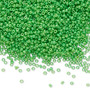 15-4476 - 15/0 - Miyuki - Duracoat® opaque Fiji green - 8.2gms Vial Glass Round Seed Beads