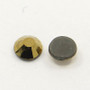 Glass Hotfix Rhinestone, Grade AA, Flat Back & Faceted, Half Round, Aurum, 2.7~2.8mm; about 144pcs/bag