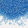 11-261 - 11/0 - Miyuki - Translucent Rainbow Lt Blue - 25gms - Glass Round Seed Bead