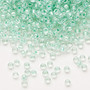 8-3806 - 8/0 - Miyuki - Translucent Mint Pearl Lined Glacier Blue - 50gms - Glass Round Seed Bead