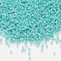 DB1567 - 11/0 - Miyuki Delica - Opaque Luster Sea Opal - 7.5gms - Cylinder Seed Beads
