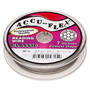 Beading wire, Accu-Flex®, nylon and stainless steel, clear, 7 strand, 0.024-inch diameter. Sold per 30-foot spool.