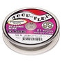 Beading wire, Accu-Flex®, nylon and stainless steel, clear, 21 strand, 0.014-inch diameter. Sold per 100-foot spool.