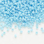 DB0879 - 11/0 - Miyuki Delica - Opaque Matte Rainbow Robins Egg Blue - 7.5gms - Cylinder Seed Beads