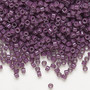DB2360 - 11/0 - Miyuki Delica - Duracoat® opaque Dark Purple - 50gms - Cylinder Seed Beads