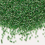 DBS0046 - Miyuki Delica Beads - Cylinder- SIZE #15 - 7.5gms - Colour DBS46 Transparent S/L Green