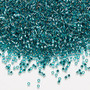 DBS1208 - Miyuki Delica Beads - Cylinder- SIZE #15 - 7.5gms - Colour DBS1208 Transparent S/L Teal