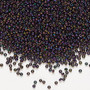 15-454 - 15/0 - Miyuki - Opaque Metallic Iris Dark Plum - 35gms Vial Glass Round Seed Beads