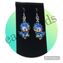 Handmade pokemon inspired earrings - Piplup