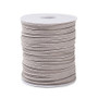 Faux Suede Cord, Light Grey, 2.5x2mm, about 50 Yards(45m)/Roll