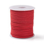 Faux Suede Cord, Red, 2.5x2mm, about 50 Yards(45m)/Roll