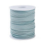 Faux Suede Cord, Aqua, 2.5x2mm, about 50 Yards(45m)/Roll