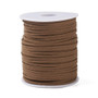 Faux Suede Cord, Camel, 2.5x2mm, about 50 Yards(45m)/Roll