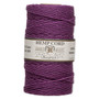 Cord, Hemptique®, polished hemp, dark purple, 1.8mm, 48-pound test. Sold per 205-foot spool.