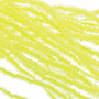 Seed bead, Preciosa Ornela, Czech glass, Crystal Neon Yellow Lined (08786), #8 round. Sold per half hank.