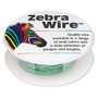 1 x reel of Zebra Wire round - 26 guage (30 yards) Pale Green