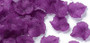 100 pack - Autumn Theme Transparent Frosted Acrylic Pendants, Maple Leaf, Purple, 24x22.5x3mm, Hole: 1mm