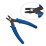 Pliers, Beadalon® Artistic Wire®, crimp, steel and plastic, blue, 5-1/4 inches. Sold individually.