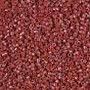 DB2275 - 11/0 - Miyuki Delica - Opaque Glazed Dk Red - 7.5gms - Cylinder Seed Beads