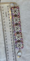 Handmade Beaded Bracelet, Made with Czech beads - Purple, Silver 18.5cm