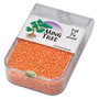 Seed bead, Ming Tree™, glass, opaque rainbow orange, #11 round. Sold per 1/4 pound pkg.
