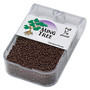 Seed bead, Ming Tree™, glass, opaque brown, #11 round. Sold per 1/4 pound pkg.