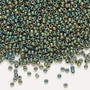 11-2067 - 11/0 - Miyuki - opaque matte metallic Iris Green - 25gms - Glass Round Seed Bead