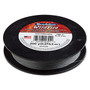 Thread, Beadalon® WildFire™, polyester and plastic, grey, 0.15mm with bonded coating, 10-pound test. Sold per 300-yard spool.