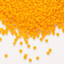11-405F - 11/0 - Miyuki - Opaque Matte Mandarin Orange - 25gms - Glass Round Seed Bead