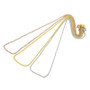 10pk - 304 Stainless Steel Cable Chain Necklaces, with Lobster Claw Clasps, Mixed Colour, 17.7 inch(45cm)