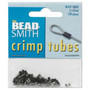 Tube Crimp Pack - 2mmx2mm - Gunmetal - 100 Pieces