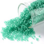 TR-15-0072F - 15/0 - TOHO BEADS® - Transparent Frost Dark Peridot - 10gms - Glass Round Seed Beads