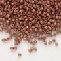 DBS0340 - Miyuki Delica Beads - Cylinder- SIZE #15 - 7.5gms - Colour Op Matte Copper Plated