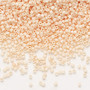 DB1512 - 11/0 - Miyuki Delica - Opaque Matt Lt Peach - 7.5gms - Cylinder Seed Beads