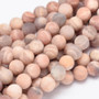 LAST STOCK: Round Natural Sunstone Beads Strand, 6mm, Hole: 1mm, about 63pcs/strand, 15.5 inch