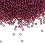 LAST STOCK: TR-11-332 - 11/0 - TOHO BEADS® - Translucent Gold Luster Raspberry - 7.5gms - Glass Round Seed Beads