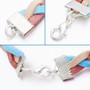 LAST STOCK: 100gms (approx 200) Iron Ribbon Crimp Ends, Gold Color Plated, 7x13mm, Hole: 2mm