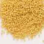 LAST STOCK: DB2102 - 11/0 - Miyuki Delica - Duracoat® opaque outside dyed Light Yellow - 7.5gms - Cylinder Seed Beads