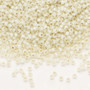LAST STOCK: TR-11-2125 - 11/0 - TOHO BEADS® - Transparent Silver Lined Milky Light Jonquil - 7.5gms - Glass Round Seed Beads