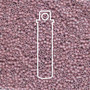 LAST STOCK: DB0875 - 11/0 - Miyuki Delica - Op Matte Rainbow Lilac - 7.5gms - Cylinder Seed Beads