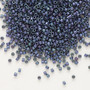 LAST STOCK: DB1054 - 11/0 - Miyuki Delica - Op Matte Metallic Gold Iris Plum - 7.5gms - Cylinder Seed Beads