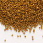 LAST STOCK: DB2109 - 11/0 - Miyuki Delica - Duracoat® opaque sienna - 7.5gms - Cylinder Seed Beads